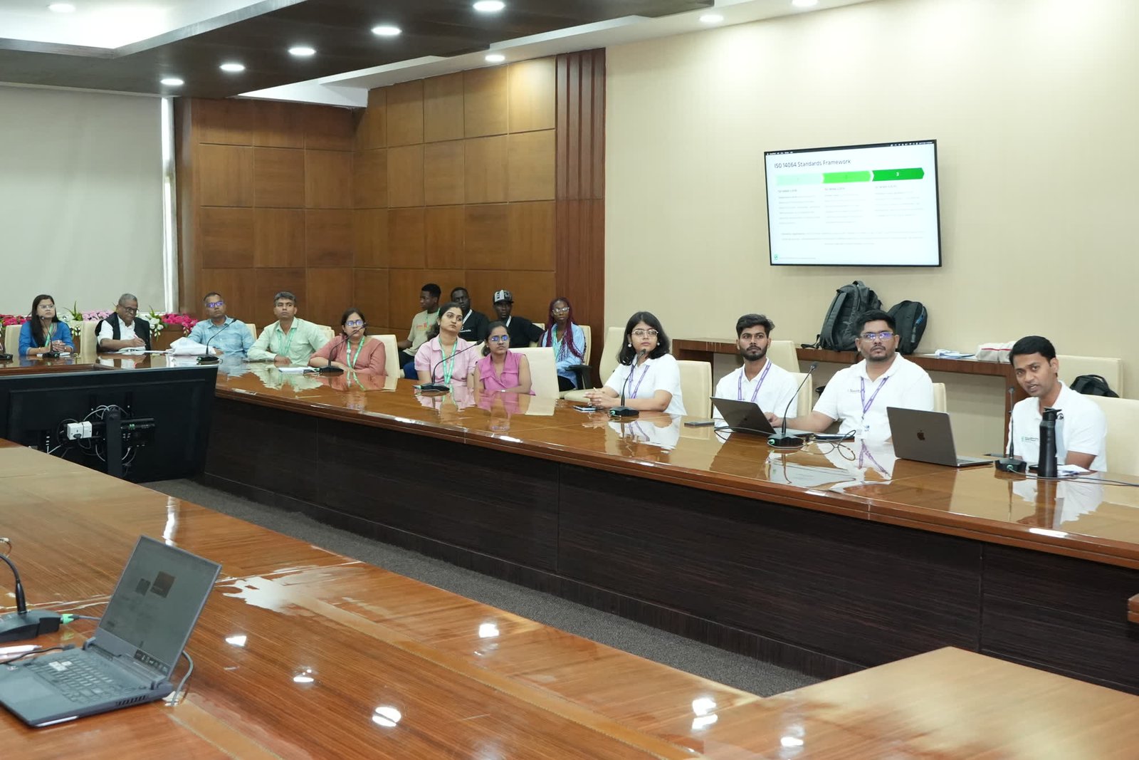 Participants in a full workshop room